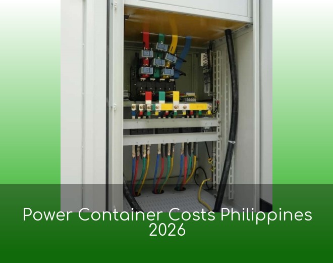 Power Container Costs Philippines 2026